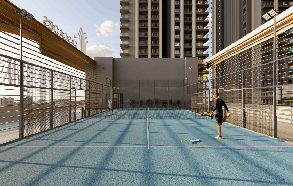 Padel Court at GHR The Cascades